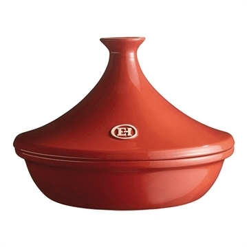 Tajine céramique 32 cm coloris grand cru Emile Hen