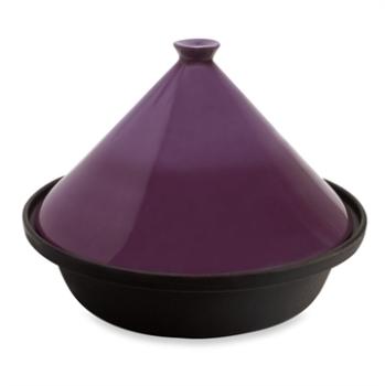 Tajine fonte 30 cm aubergine Mathon