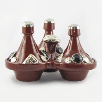 Tajine trois épices, trois tajines marocains a épi