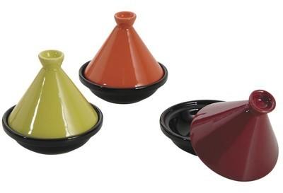 Mini tajines en céramique 10cm (Lot de 6)
