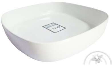 Plat à gratin carré en céramique