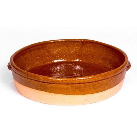 Plat à four en terre cuite spécial hautes températ