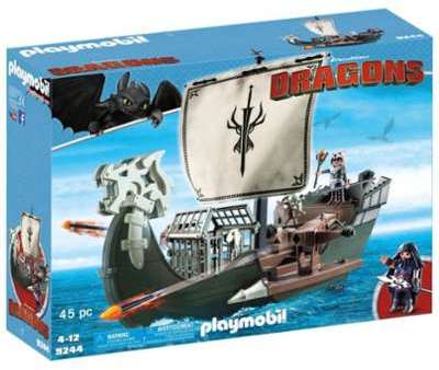 PLAYMOBL Dragons - Drago et vaisseau d attaque - 9244 PLAYMOBL Dragons - Drago et