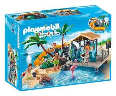 Île avec vacanciers PLAYMOBIL® 6979