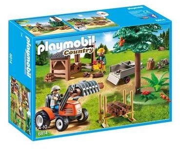 Bûcheron avec tracteur PLAYMOBIL® 6814