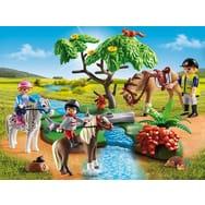PLAYMOBIL - 6947 Cavaliers avec poneys et cheval
