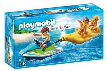 Vacanciers avec jet-ski et banane PLAYMOBIL® 6980