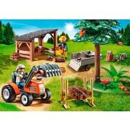 PLAYMOBIL - 6814 - Véhicule de débardage avec bûch