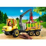 PLAYMOBIL - 6813 - Porteur avec bûcheron