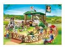 PLAYMOBIL - 6635 - Parc animalier avec visiteurs