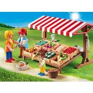 PLAYMOBIL - 6121 - Marchand avec Etal de Légumes