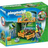 PLAYMOBIL - 6158 Coffre enclos des animaux de la f