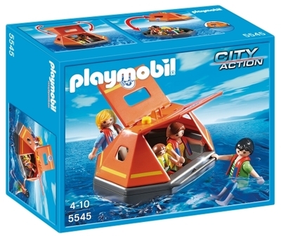 PLAYMOBIL® Naufragés avec radeau de survie 5545