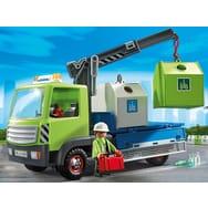 PLAYMOBIL - 6109 Camion avec grue et conteneurs à