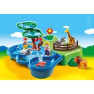 PLAYMOBIL - 6792 Zoo transportable avec bassins aq