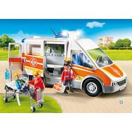 PLAYMOBIL - 6685 Ambulance avec gyrophare et sirèn