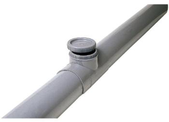 Selle de réparation PVC gris - Femelle Ø 100 - 90