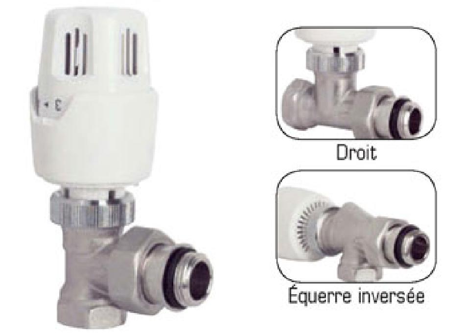 Robinet Thermostatique avec tête 220-Fer /12x17 Co