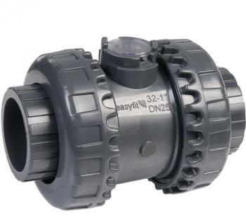 Clapet anti-retour PVC pression noir - Ø 40 mm - G