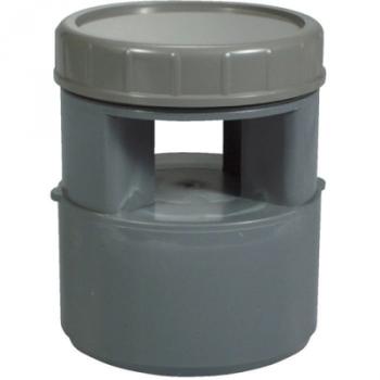 Aérateur à membrane PVC gris - Ø 110 mm - Regiplas
