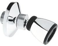 Pomme de douche murale orientable