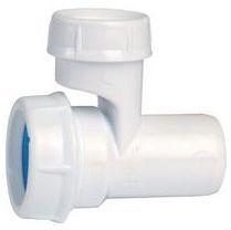 Anti-vide PVC pour siphon Entrée Ø32 Sortie 1 1/
