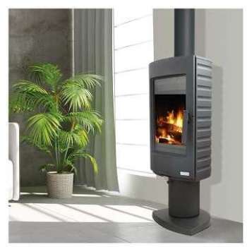 Poêle à bois Equirre 389130 240 de rendement Poêle à bois Equirre 389130