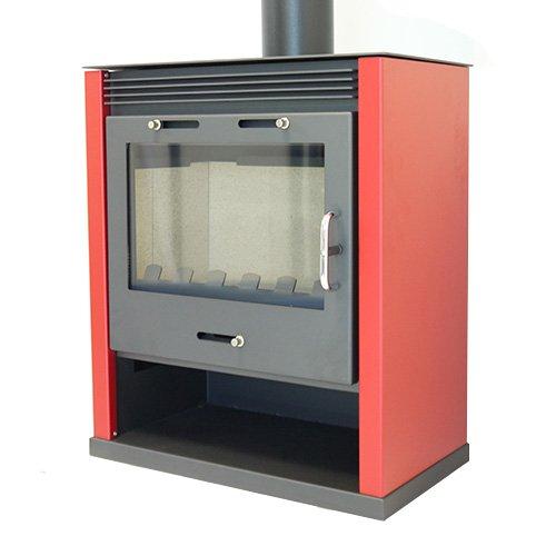 Poele bois BELLEZA RUBIN 21 kW chauffe jusquà 175