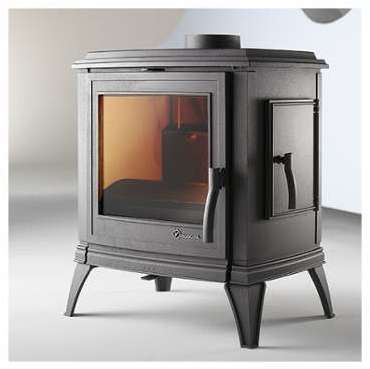 Poele a bois en fonte Sedan M anthracite - INVICTA
