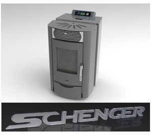 Poêle à granulés Schenger 8.1 kw
