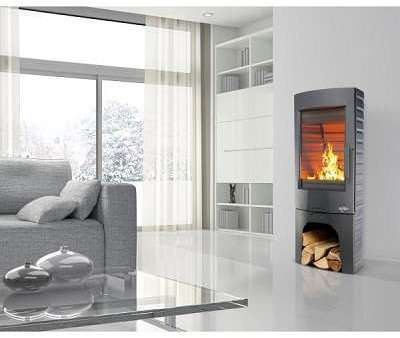 Poêle à bois Equinox 388130 7 k Watts Poêle à bois Equinox 388130