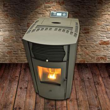 Poêle à granulés Strauss Pure 10kw - Sans kit tuyaux Poêle à granulés Strauss Pure