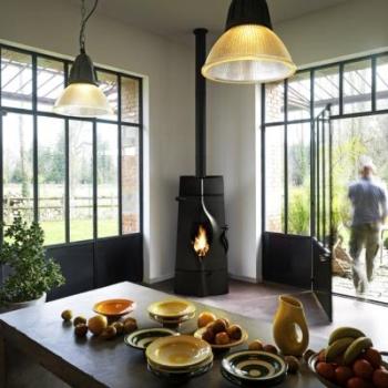 Poêle à bois INVICTA Oracle, 14 kW,
