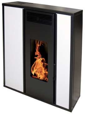 POELE A GRANULES 10 KW Etanche extra-plat (rendeme