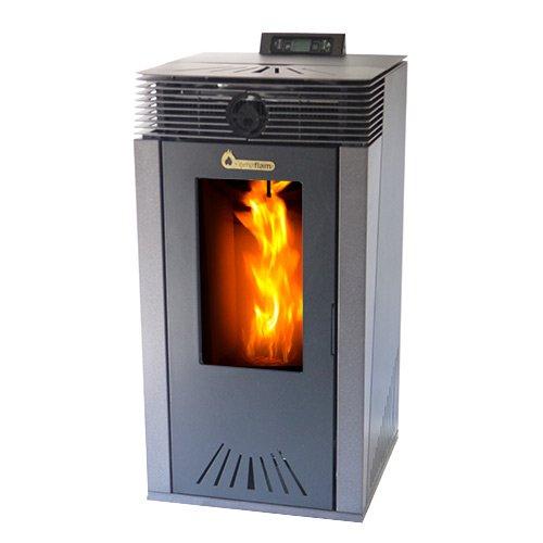 Poêle à Granulés CITRA 13kW Noir EMAFLAM