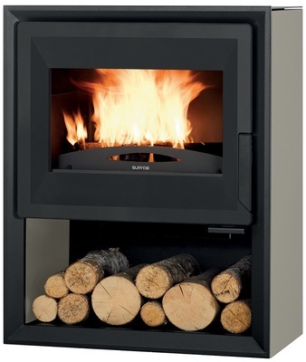 Poele-a-bois SUPRA - KOBALTE TAUPE