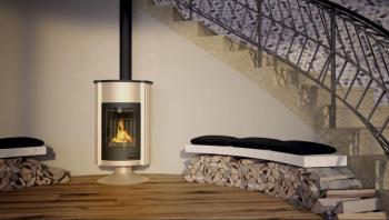 MASTERFLAMME med II-12kw poêle à bois MASTERFLAMME med II-12kw poêle