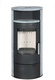 POELE A BOIS ELSA 7KW AVEC option combustion continue POELE A BOIS ELSA 7KW AVEC
