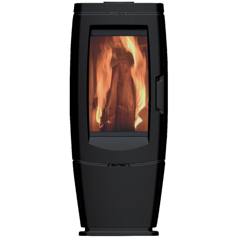 Poêle à bois Zoé Supra - Noir - 10 Kw
