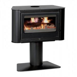 POELE BOIS AMBRE NOIR 7706 06 DEVILLE INDUSTRIE C07706 POELE BOIS AMBRE NOIR 7706