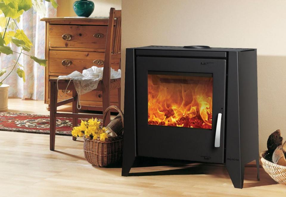 Poêle à Bois en Acier Anthracite Aurès 8,5kW
