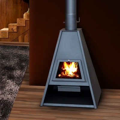 Poele bois BELLEZA DELTA 21 kW chauffe jusquà 175
