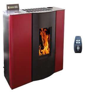 Poêle à granulés YGRID 10 Kw Télécommande - Bordeaux Poêle à granulés YGRID 10