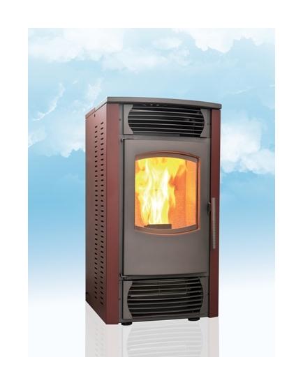 Poêle à granulés Strauss Jura 7.5 kw - Gris anthra