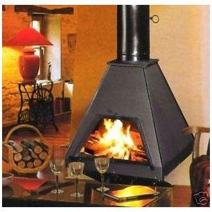 Poêle à bois MODERNA jusquà 175m² de surface de c