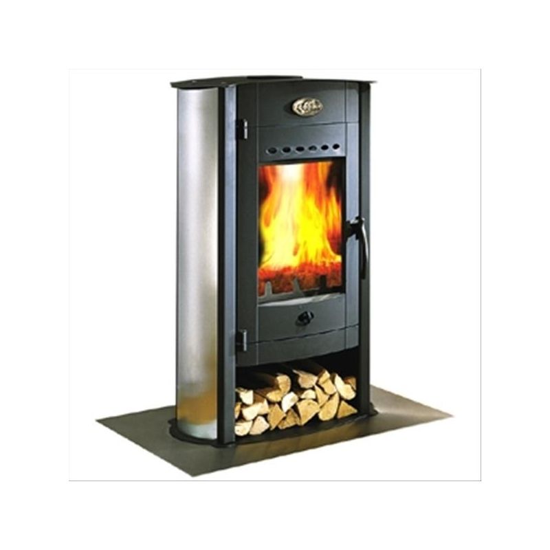 Poêle à bois GODIN Bio design - 369102 INOX