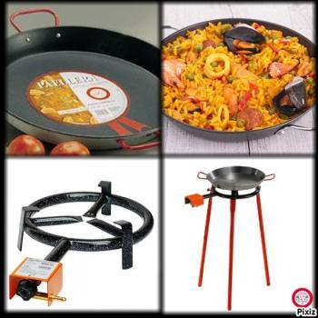 Kit à Paella anti-adhérent pour 10 personnes