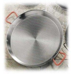 Poêle à paella acier poli 20 cm