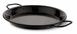 Poêle à paella acier émaillé 24 cm