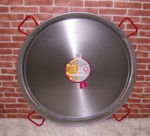Poêle à paella acier poli 115 cm